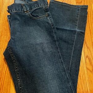 French Connection Women's Dark Blue Straight Jeans